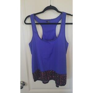 Women's Hurley Blue Print Tank Top